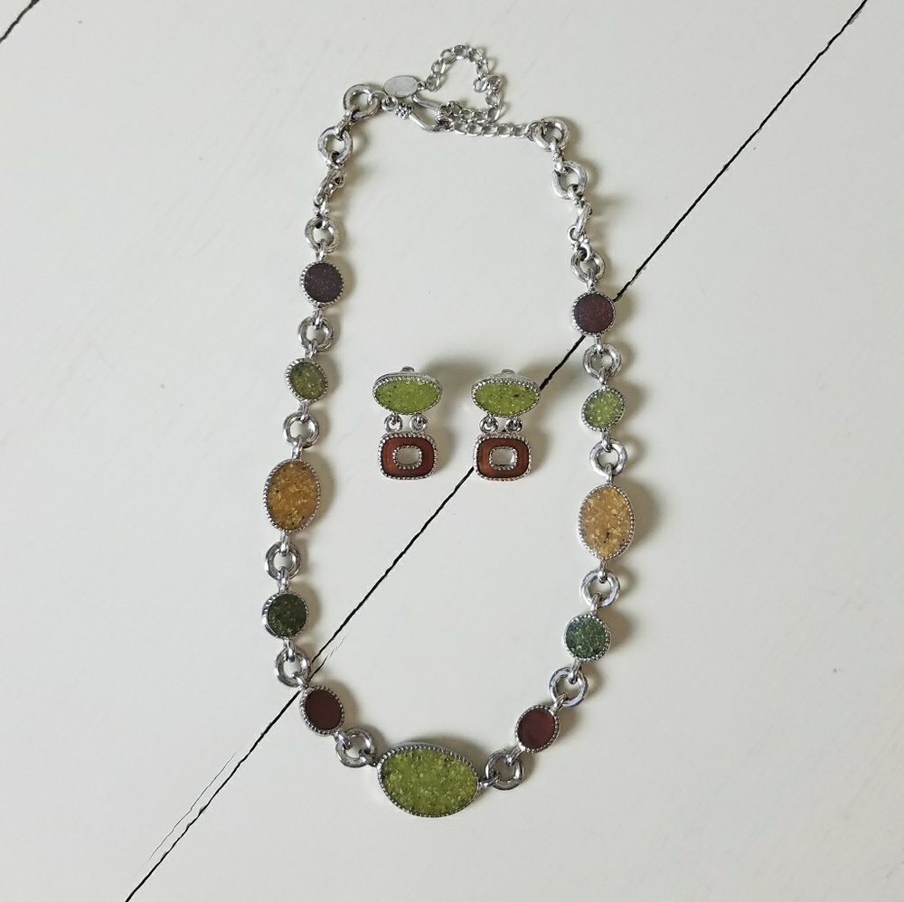 LC Necklace and Earring Set